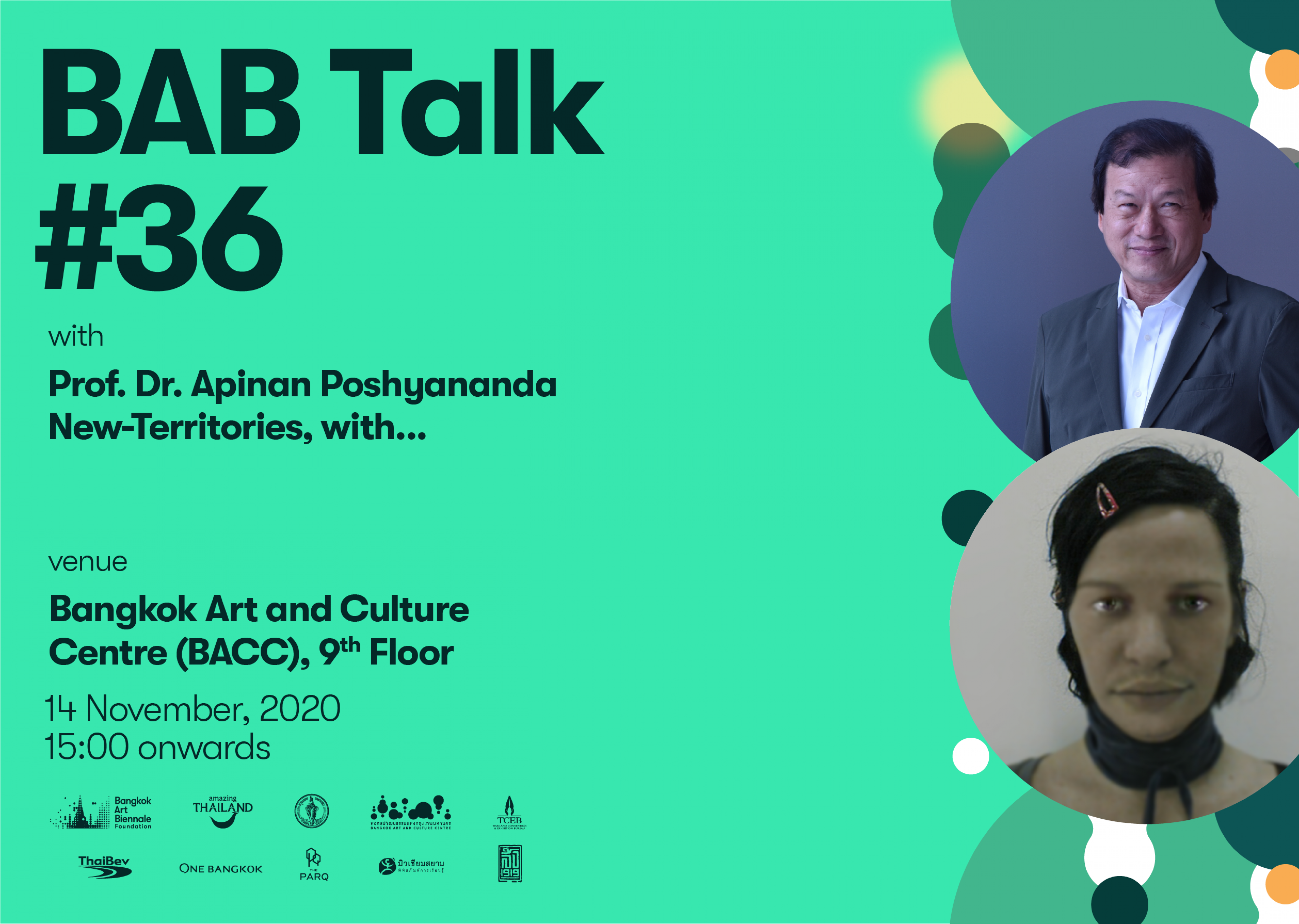 BAB Talk #36 with Apinan Poshyananda and New-Territories, with...