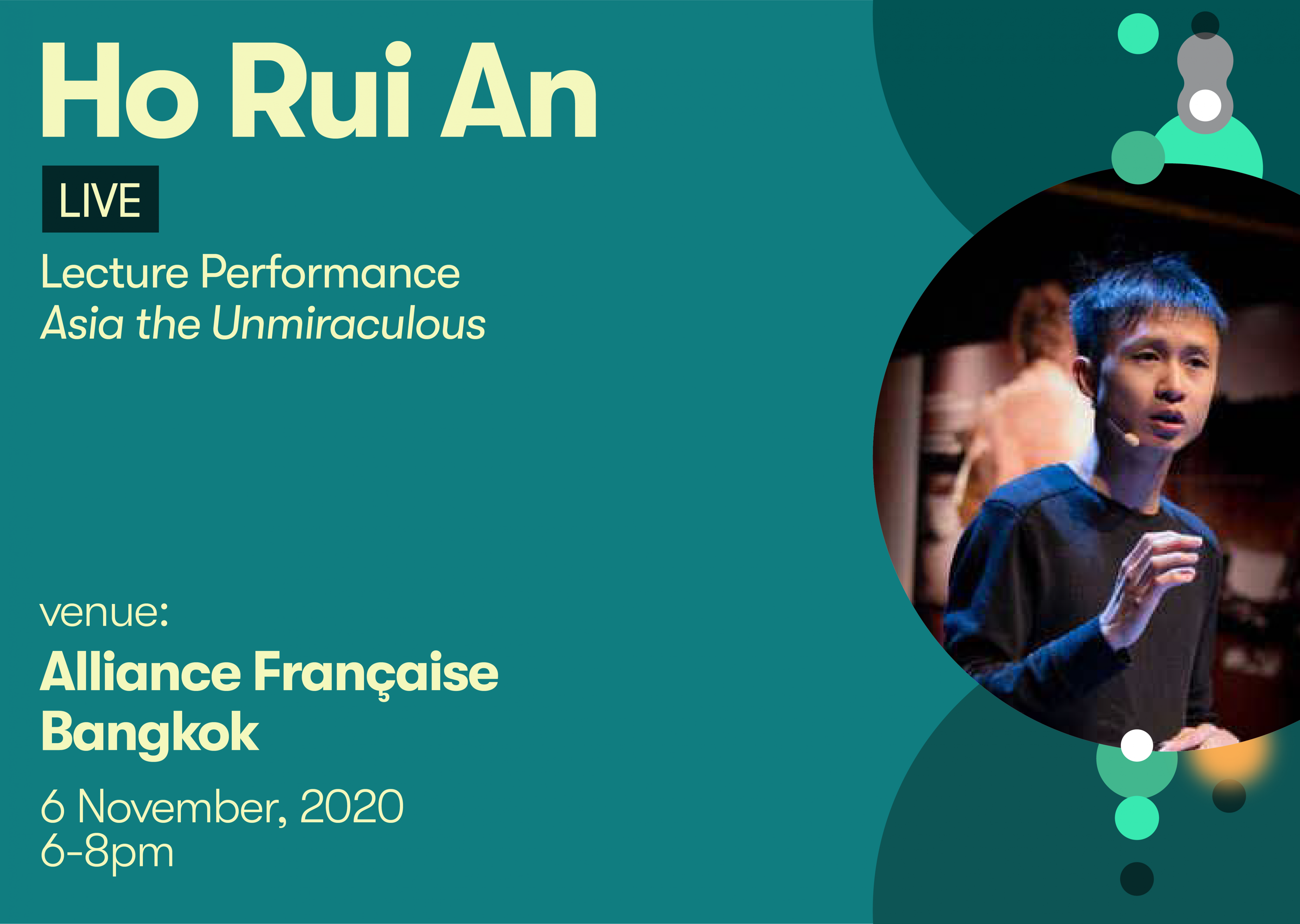 'Asia the Unmiraculous' | Lecture Performance by Ho Rui An