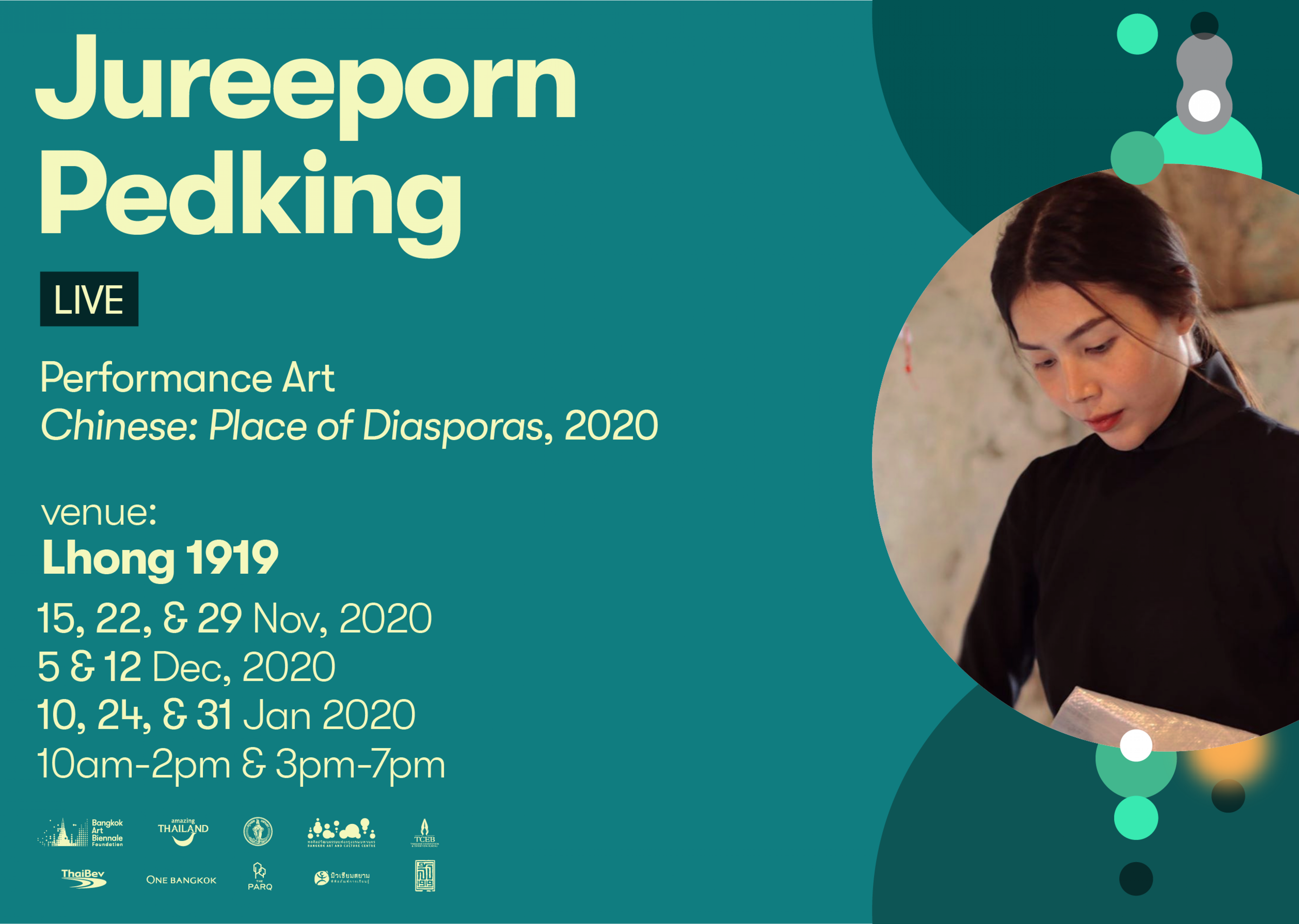 Jureeporn Pedking Live Performance | Chinese: Place of Diasporas, 2020